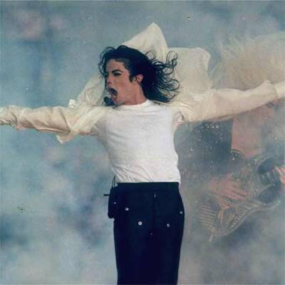 Michael Jackson auf der Bühne