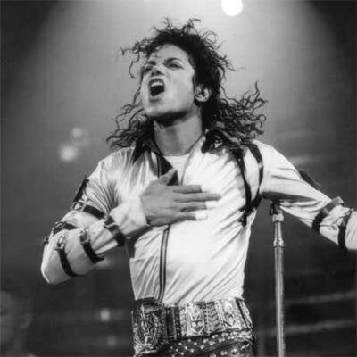Michael Jackson auf der Bühne