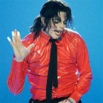 Michael Jackson auf der Bühne