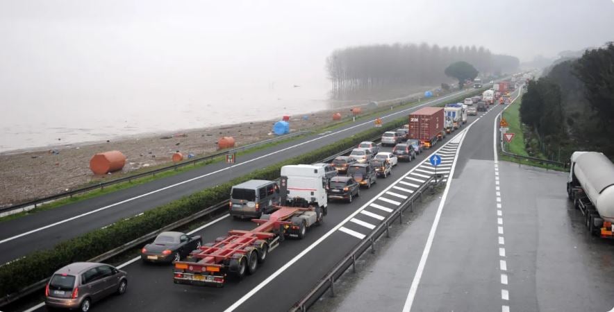 3 Tote Mautstelle Livorno