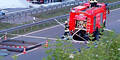 Lkw-Brand auf der Südautobahn