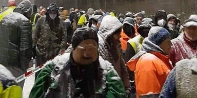 Dutzende Lkw-Fahrer an Tiroler Grenze gestrandet