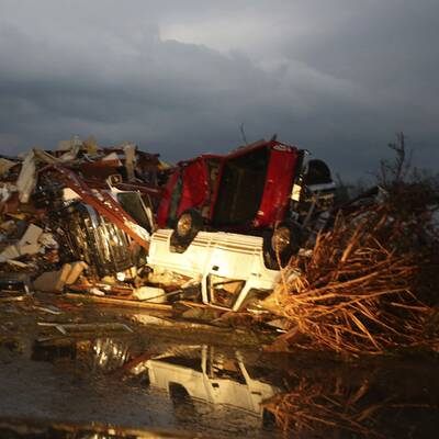 Spur der Verwüstung