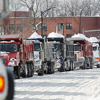 So viel Schnee liegt in Buffalo