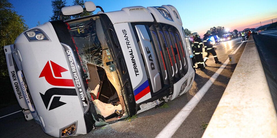 Umgekippter Käsetransporter sorgte für Mega-Stau