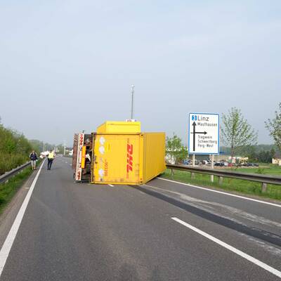 Toter bei LKW-Unfall