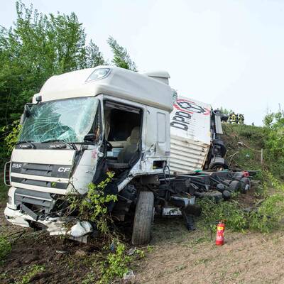 Toter bei LKW-Unfall