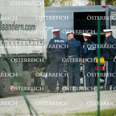 LKW-Fahrer überfährt Arbeiter