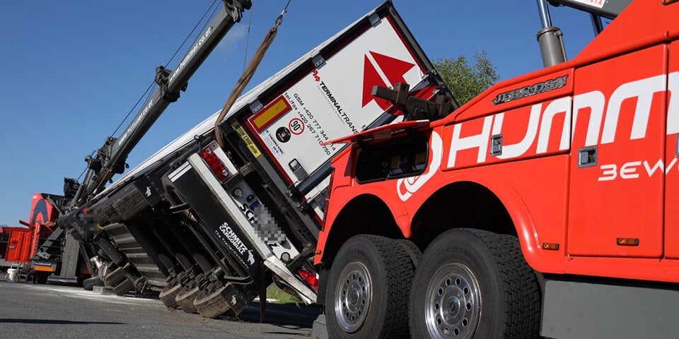 Umgekippter Käsetransporter sorgte für Mega-Stau