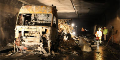 Tauerntunnel nach Lkw-Brand wieder befahrbar