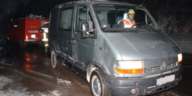 Lkw-Fahrer überschlug sich und fuhr weiter