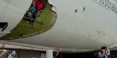 Tank-Explosion riss Loch in Jumbo