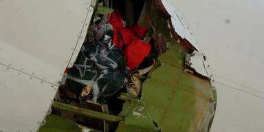 Tank-Explosion riss Loch in Jumbo