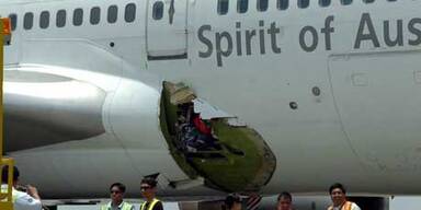 Tank-Explosion riss Loch in Jumbo