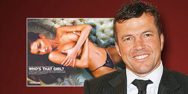 Lothar Matthäus und Model Joanna