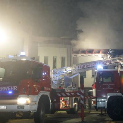 Nach den Löscharbeiten