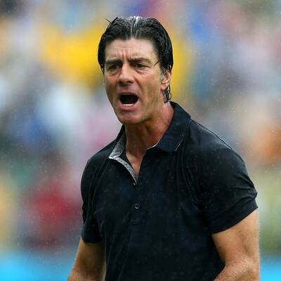 Jogi Löw im Regen