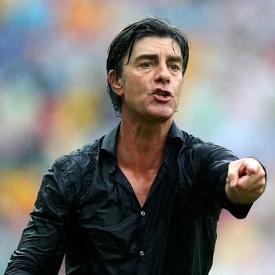 Jogi Löw im Regen