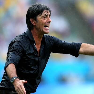 Jogi Löw im Regen