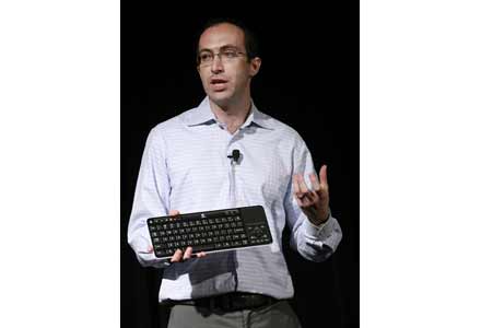 Logitech-Box für Google-TV  präsentiert