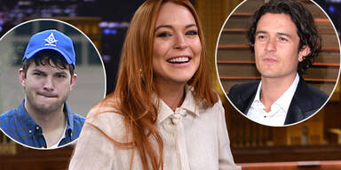 Lindsay Lohan, Ashton Kutcher, Orlando Bloom