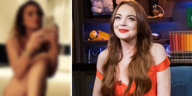 Lindsay Lohan nackert