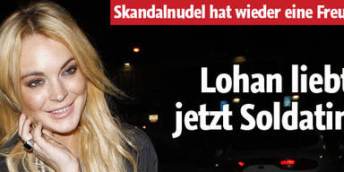 Lindsay Lohan liebt jetzt Soldatin