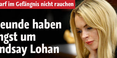 Freunde haben Angst um Lindsay Lohan