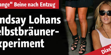 Lindsay Lohan ist zurück - in Orange!