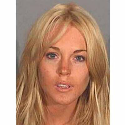 Polizeifotos von Stars