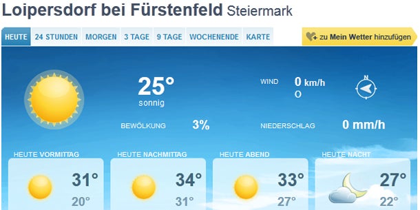 Hitze: Jetzt kommen Unwetter