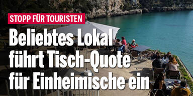 Beliebtes Lokal führt Tisch-Quote für Einheimische ein