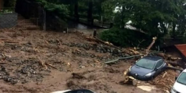 Erdrutsch und &Uuml;berschwemmungen in Norditalien