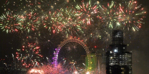 So feierte die Welt Silvester