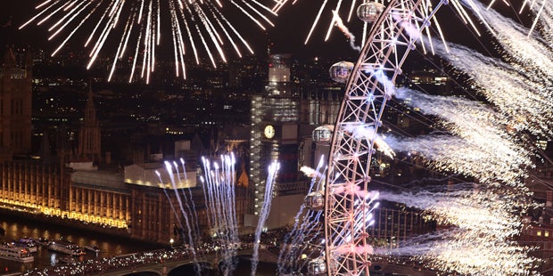 So feierte die Welt Silvester