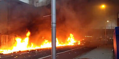 Hubschrauber stürzt in Londoner City - 2 Tote