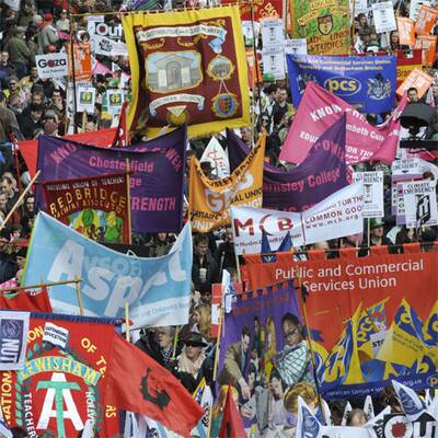 Demo gegen die Krise