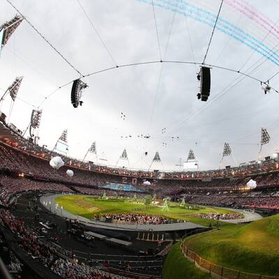 Die Olympia-Eröffnungsfeier