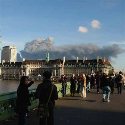 Großbrand in London