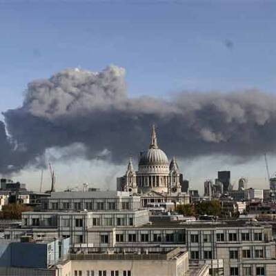 Großbrand in London