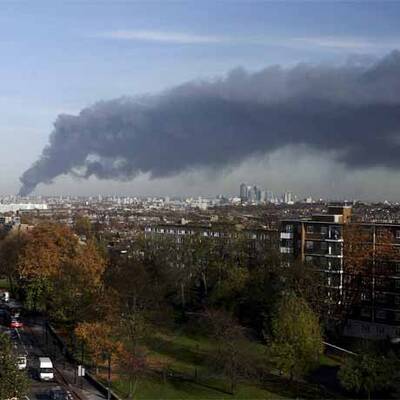 Großbrand in London