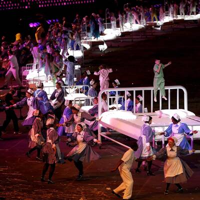 Die Olympia-Eröffnungsfeier