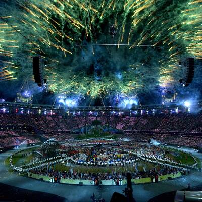 Die Olympia-Eröffnungsfeier