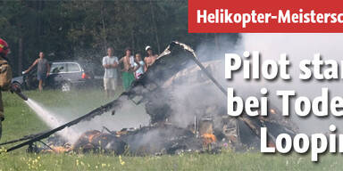 Deutscher Pilot stirbt bei Todes-Looping