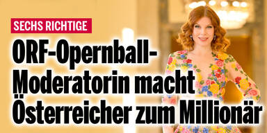 ORF-Opernball-Moderatorin macht Österreicher zum Multimillionär