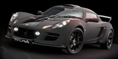 Dunkles Sondermodell der(s) Lotus Exige