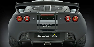 Dunkles Sondermodell der(s) Lotus Exige