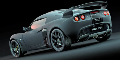 Dunkles Sondermodell der(s) Lotus Exige