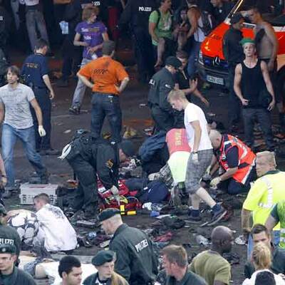 Massenpanik bei Loveparade