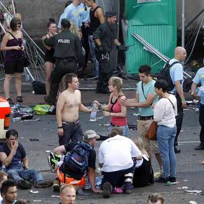 Massenpanik bei Loveparade